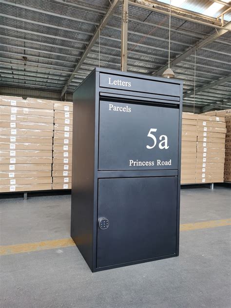 metal box delivery service|metal parcel delivery box.